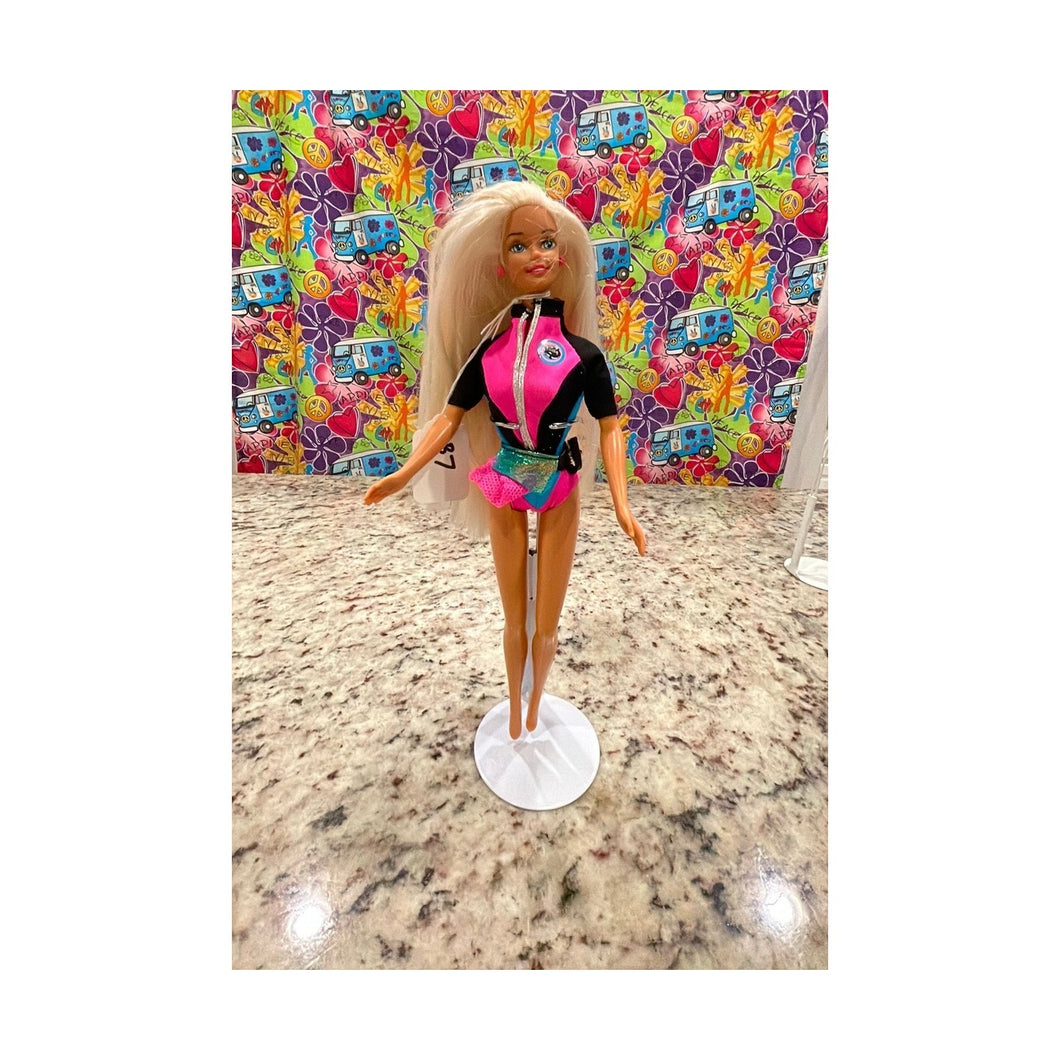 Mattel 1996 Ocean Friends Barbie Fashion Doll #7 As Shown