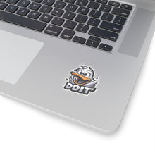 Load image into Gallery viewer, Angry Idiot duck-ese Duck Vinyl Stickers, Laptop, Journal, Whimsical, Humor #5

