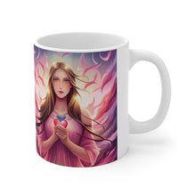 Load image into Gallery viewer, Valentine&#39;s Day From The Pink Heart #10 Mug 11oz mug AI-Generated Artwork
