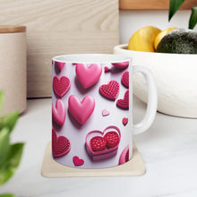 Load image into Gallery viewer, Valentine&#39;s Day From The Pink Heart #5 Mug 11oz mug AI-Generated Artwork
