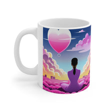 Load image into Gallery viewer, Valentine&#39;s Day From The Pink Heart #30 Ceramic Mug 11oz AI Artwork
