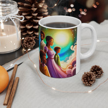 Load image into Gallery viewer, Family life is Healthy for the Soul #6 11oz mug AI-Generated Artwork
