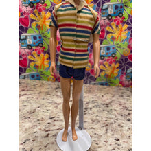 Load image into Gallery viewer, Mattel Vintage Alan Doll Stripe Shirt Blue Shorts #33
