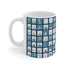 Load image into Gallery viewer, Professional Worker Pink Doctor and Nurse #11 Ceramic 11oz Mug AI-Generated Artwork
