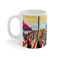 Load image into Gallery viewer, Civil Rights Movement for Peace &amp; Equality #4 Mug AI-Generated Artwork 11oz mug
