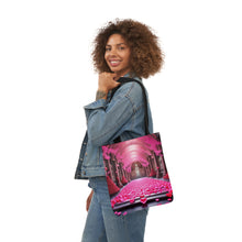 Load image into Gallery viewer, Pink Heart Series #9 Fashion Graphic Print Trendy 100% Polyester Canvas Tote Bag AI Image

