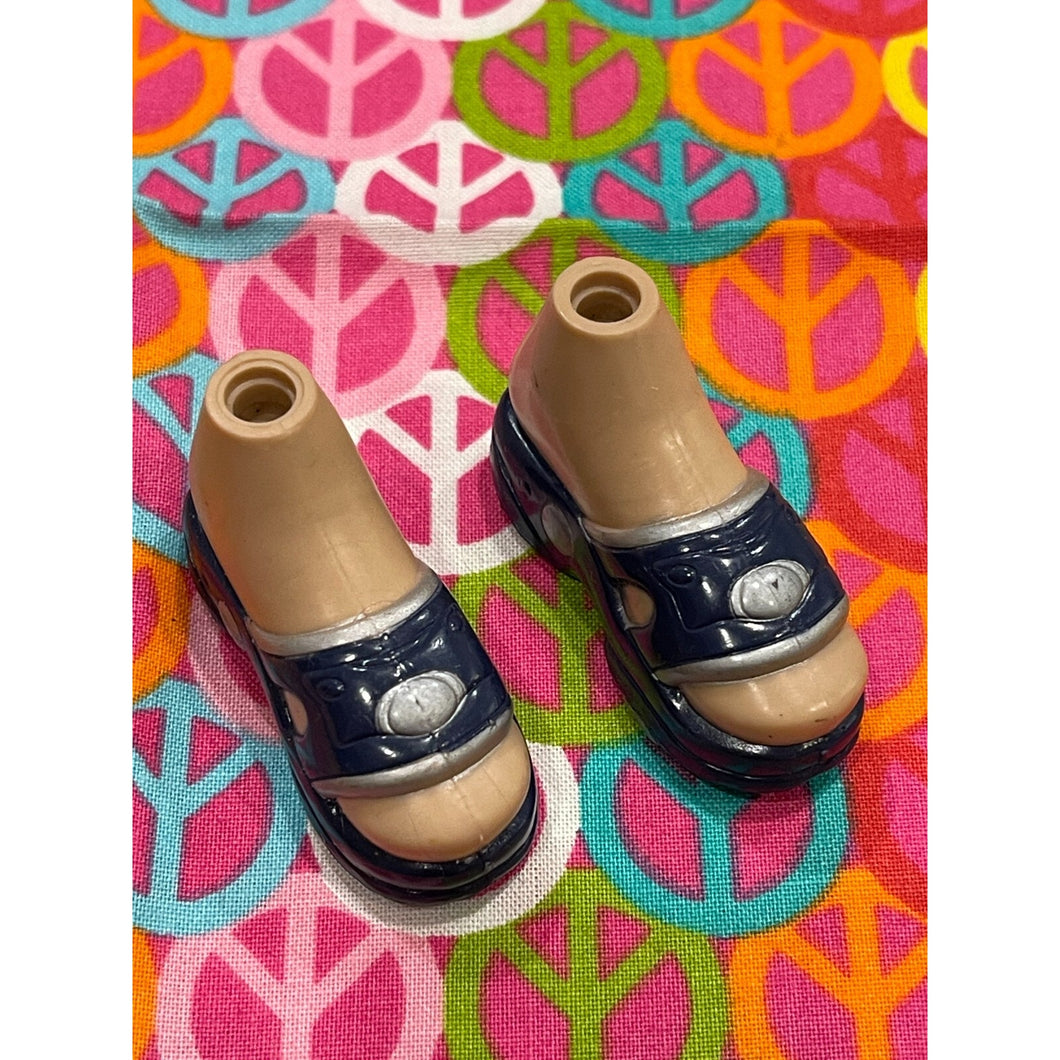 Bratz Boyz Footwear Eitan Blue Funk Out Beach Slip Ons