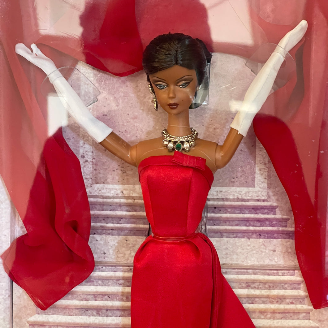 Mattel 2008 Joie de Vivre Barbie Doll Signed 2009 Convention African American #M0723