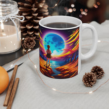 Load image into Gallery viewer, Lunar Moon Anime Fantasy Art #14 Ceramic Mug 11oz AI Generated Artwork
