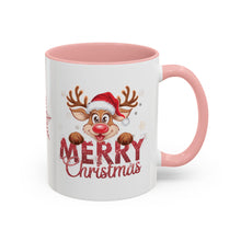 Load image into Gallery viewer, Coffee Mug - Merry Christmas Reindeer Ho Ho Ho - 11, 15oz
