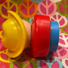 Load image into Gallery viewer, Fisher Price Chunky Rodeo Cowboy Yellow Hat #1
