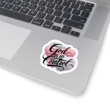 Load image into Gallery viewer, Empower yourself God is In Control Vinyl Stickers, Laptop, Diary, Journal #2
