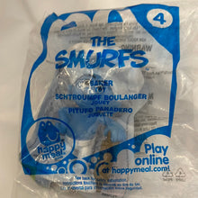 Load image into Gallery viewer, McDonald&#39;s 2011 The Smurfs Movie Baker Smurf Toy #4
