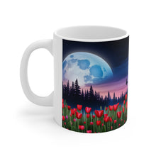 Load image into Gallery viewer, Lunar Moon Fantasy Art #9 Ceramic Mug 11oz AI Generated Artwork
