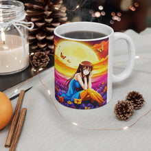 Load image into Gallery viewer, Lunar Moon Fantasy Art Anime #13 Ceramic Mug 11oz AI Generated Artwork
