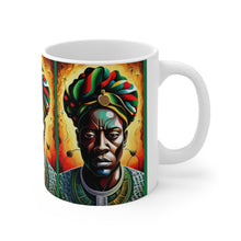 Load image into Gallery viewer, Colors of Africa Warrior King #11 AI Decorative 11oz Coffee Mug
