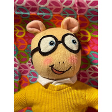 Load image into Gallery viewer, 2002 Arthur Read Aardvark Plush Stuffed Animal Doll
