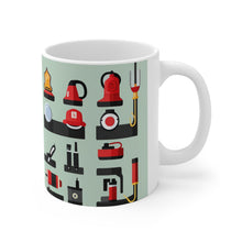 Load image into Gallery viewer, Professional Worker Firefighter #1 Ceramic 11oz Mug AI-Generated Artwork
