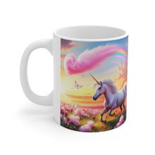 Load image into Gallery viewer, I Dream of Unicorns &amp; Butterflies #28 Ceramic 11oz AI Decorative Coffee Mug
