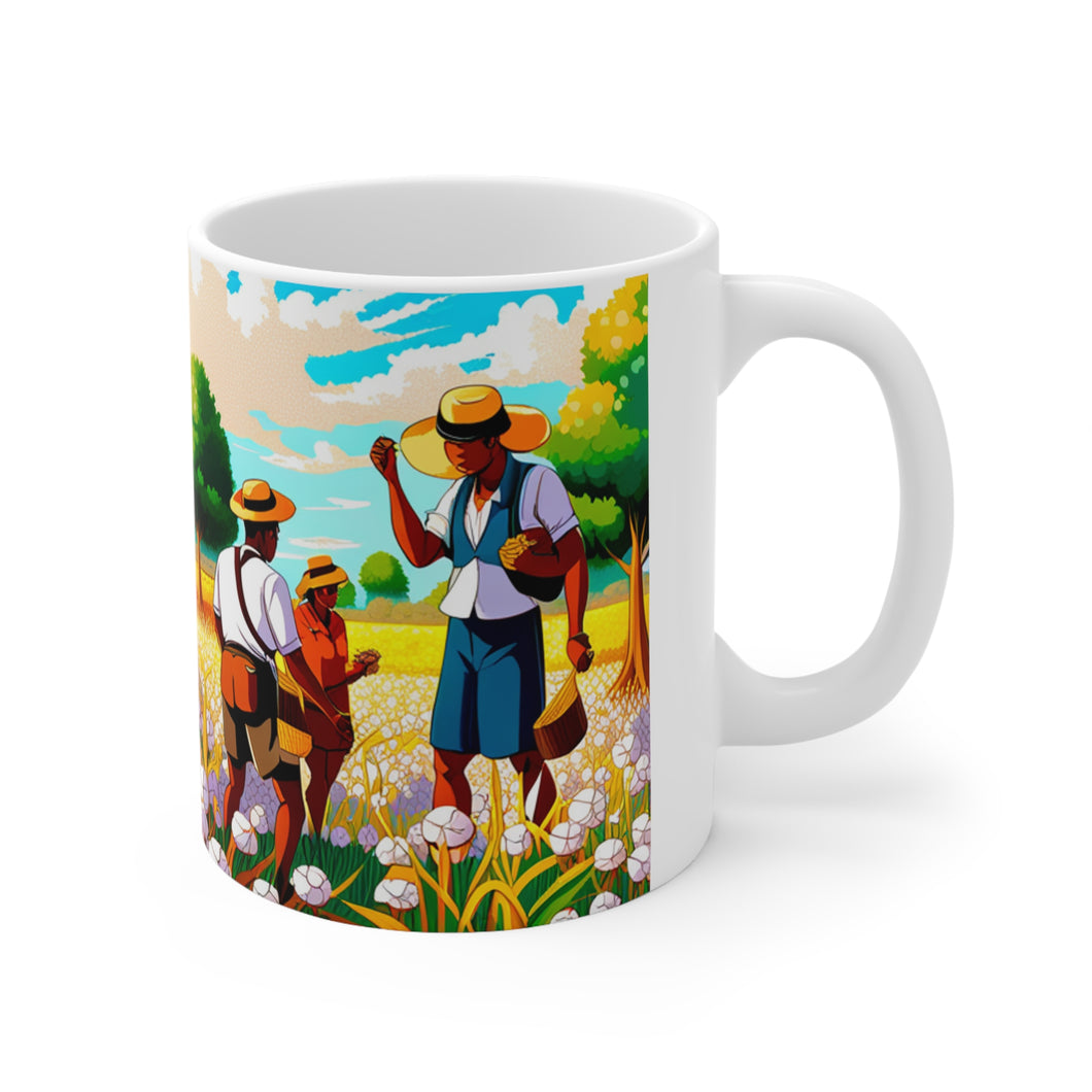 Downhome Sharecropping In the Heat of the Day #8 Mug 11oz mug AI-Generated Artwork