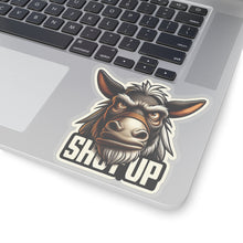 Load image into Gallery viewer, Funny Angry Stubborn Mule Shut-up Vinyl Stickers, Laptop, Whimsical, Humor #7
