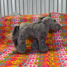 Load image into Gallery viewer, Webkinz Grey Arabian Horse HM098 Soft No Code Stuffed Plush Animal Pet
