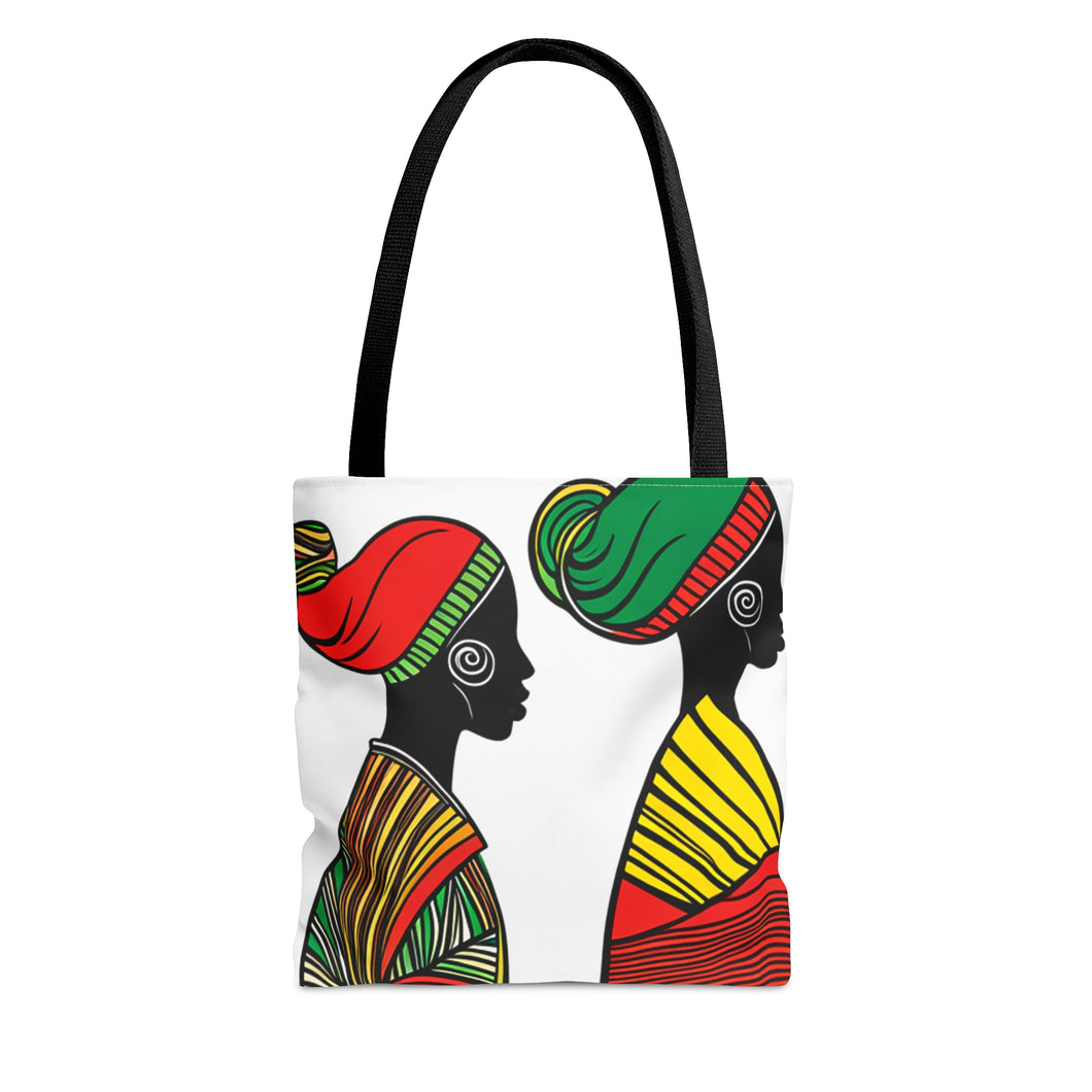 Color of Africa #14 Tote Bag AI Artwork 100% Polyester