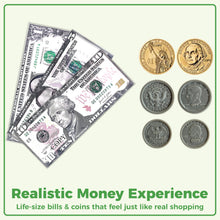 Load image into Gallery viewer, BeFree for MoneyStars – Kids Board Game Age 7+ | Fun Play Money Shopping Game with Bills &amp; Coins and Store Deals | Make Smart Choices, Pay, Get Change &amp; Win by Saving | Educational Strategy Game
