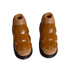 Load image into Gallery viewer, Bratz Boyz Footwear Rust Tan Platform Straps Sandal Shoes

