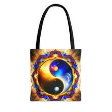 Load image into Gallery viewer, Ying Infinite Beauty Fire Explosion Fusion of Colors #8 Tote Bag AI Artwork 100% Polyester
