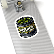 Load image into Gallery viewer, Kosher Pickle Barrel Vinyl Sticker, Foodie, Mouthwatering, Whimsical, Food #3
