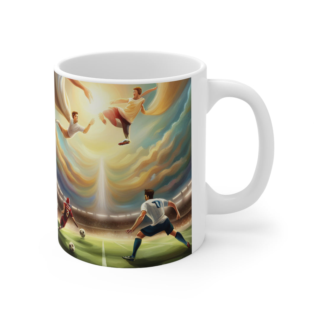 Sports Who Got Game Fantasy Soccer #1 Ceramic 11oz AI Decorative Mug