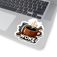 Load image into Gallery viewer, Fresh Woke Coffee Vinyl Stickers, Laptop, Foodie, Beverage, Thirst Quencher #2
