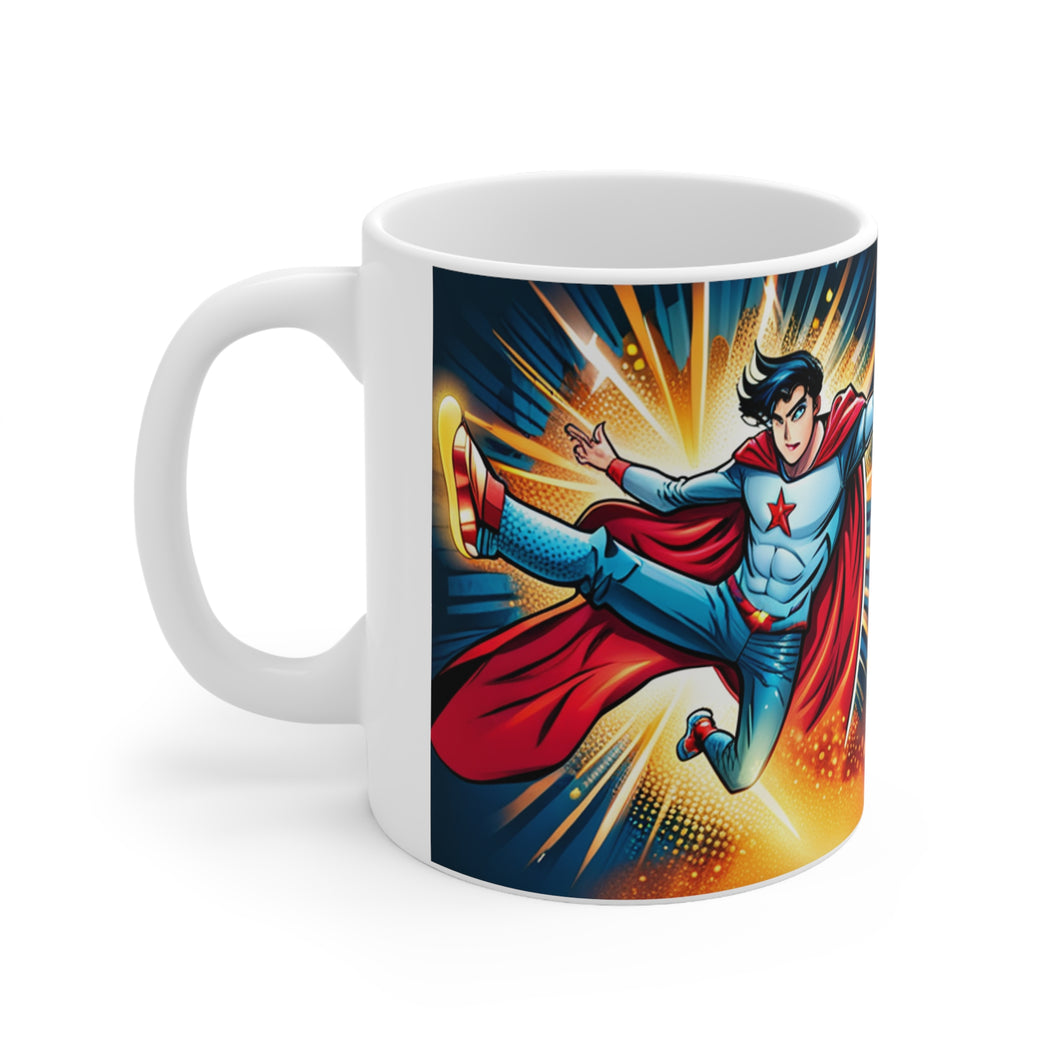 My Mini Super Teenagers Fantasy Art #7 Ceramic Mug 11oz AI Generated Artwork