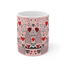 Load image into Gallery viewer, Valentine&#39;s Day is for Love #23 11oz AI Decorative Coffee Mug
