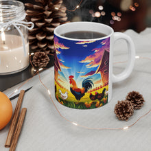 Load image into Gallery viewer, Rise and Shine #39 Ceramic 11oz AI Decorative Coffee Mug
