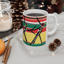 Load image into Gallery viewer, Colors of Africa Dance #1 11oz AI Decorative Coffee Mug
