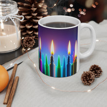 Load image into Gallery viewer, Happy Birthday Candles #13 Ceramic 11oz Mug AI-Generated Artwork
