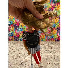Load image into Gallery viewer, Mattel 1996 Barbie loves Mickey Teresa Doll #1 BackPack, red tights As Shown
