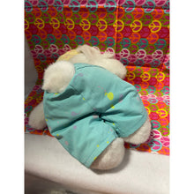 Load image into Gallery viewer, 1989 Hallmark Crayola Painter Bunny Rabbit Plush Stuffed Animal
