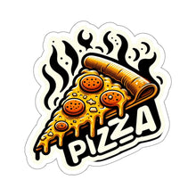 Load image into Gallery viewer, Sausage Pizza Slice Foodie Vinyl Stickers, Laptop, Water Bottle, Journal #8
