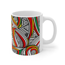 Load image into Gallery viewer, Colors of Africa Mosaic #4 11oz AI Decorative Coffee Mug
