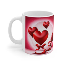 Load image into Gallery viewer, Valentine&#39;s Day is for Love #21 11oz AI Decorative Coffee Mug
