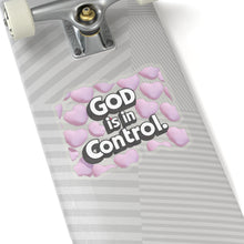 Load image into Gallery viewer, Empower yourself God is In Control Vinyl Stickers, Laptop, Diary, Journal #3
