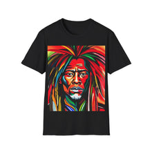 Load image into Gallery viewer, Colors of Africa Warrior King #7 Unisex Softstyle Short Sleeve Crewneck T-Shirt
