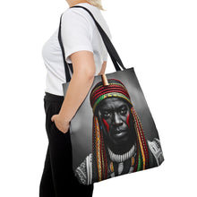 Load image into Gallery viewer, Color of Africa #1 Tote Bag AI Artwork 100% Polyester
