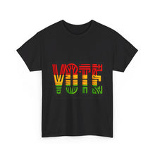 Load image into Gallery viewer, Reggae Vote Neon Election Freedom Stand for Liberty, Justice, and Democracy, 2024 Presidential Campaign, Election 2024 Shirt, Vote for Joy
