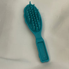 Load image into Gallery viewer, Doll Brush #23 Aqua Blue Swirl Back (Pre-Owned)
