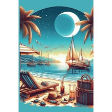 Load image into Gallery viewer, Moonlight Sailing: Serenity Sands A Beachside Journal for Reflection and Meditation
