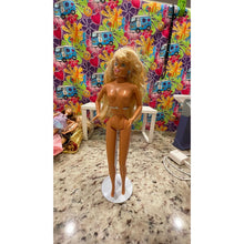 Load image into Gallery viewer, Mattel Barbie Skipper Doll #32 Blue Earrings Nude Fashion Doll
